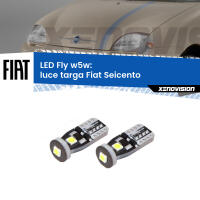 Luce Targa LED Fiat Seicento  1998 - 2010: W5W Fly
