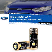 Luce Targa LED Ford Ecosport II 2012 - 2016: T10 GoldStar
