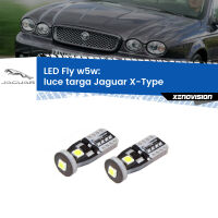 Luce Targa LED Jaguar X-Type 2001 - 2009: W5W Fly