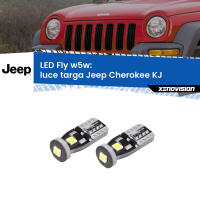 Luce Targa LED Jeep Cherokee KJ 2002 - 2007: W5W Fly