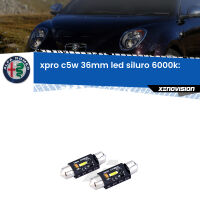 Luci Cortesia LED Alfa romeo Mito: BlackForce 36mm (Coppia)