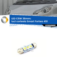 Luci Cortesia LED c5w 36mm Smart Fortwo 451 2007 - 2014