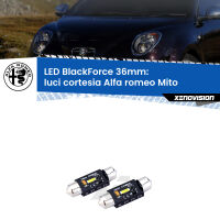 Luci Cortesia LED per Alfa romeo Mito  2008 - 2018: BlackForce C5W 36mm