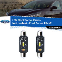 Luci Cortesia LED per Ford Focus Mk2 2004 - 2011: C5W BlackForce 41mm (Coppia)