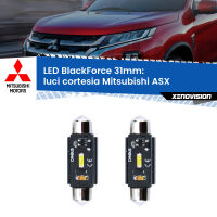 Luci Cortesia LED per Mitsubishi ASX 2010 - 2015: C5W BlackForce 31mm (Coppia)