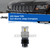 Luci diurne LED T25 per Jeep Compass 2006 - 2016