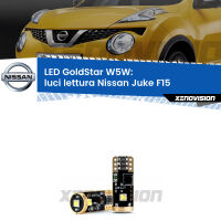  Luci Lettura LED Nissan Juke F15 2010 - 2018: W5W GoldStar