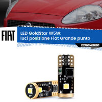 Luci posizione LED Fiat Grande punto 2005-2018: T10 GoldStar