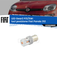 Luci posizione LED Fiat Panda 312 2012in poi: P21/5W Gear