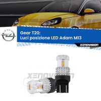 Luci posizione LED Opel Adam M13 2012-2019: T20 Gear