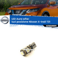 Luci posizione LED per Nissan X-trail T31 2007-2014: Aura w5w
