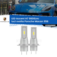 Luci svolta LED H7 9600Lm per Porsche Macan 95B 2014 - 2018