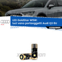  Luci Vano Portaoggetti LED Audi Q3 8U 2011 - 2018: W5W GoldStar