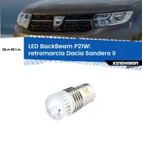 Retromarcia LED Dacia Sandero II 2012 in poi: P21W BackBeam