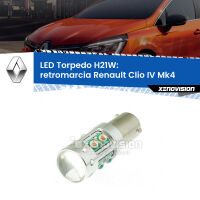 Retromarcia LED H21W Torpedo per Renault Clio IV 2012 - 2018