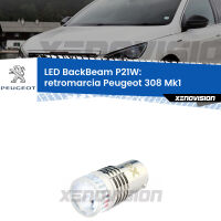 Retromarcia LED Peugeot 308 Mk1 2007 - 2012: P21W BackBeam