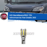Retromarcia LED T15 BackBeamPRO per Fiat Doblo 263 2010 - 2014