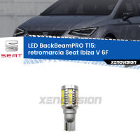 Retromarcia LED T15 BackBeamPRO per Seat Ibiza V 6F 2017 in poi
