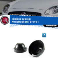 Tappi a cupola per Anabbaglianti H1 Fiat Bravo II  2006 - 2014 (Coppia)