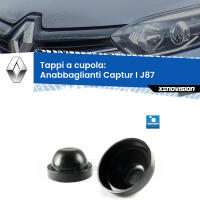 Tappi a cupola per Anabbaglianti H1 Renault Captur I J87 prima serie (Coppia)