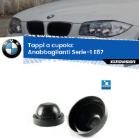 Tappi a cupola per Anabbaglianti H7 BMW Serie-1 E87 2003 - 2012 (Coppia)