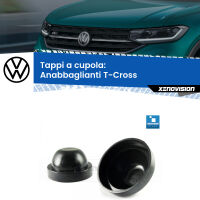 Tappi a cupola per Anabbaglianti H7 VW T-Cross 2018 in poi (Coppia)