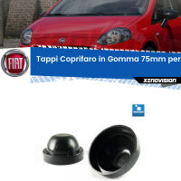 Tappi a cupola 75mm per Anabbaglianti Fiat Punto Evo 199 (Coppia)