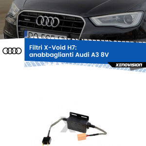 MaXtron Set Luci LED Interne Per Audi A3 8L FL 3 Porte - Kit Abitacolo 6000K Bianco Freddo, Plug & Play, Facile Installazione