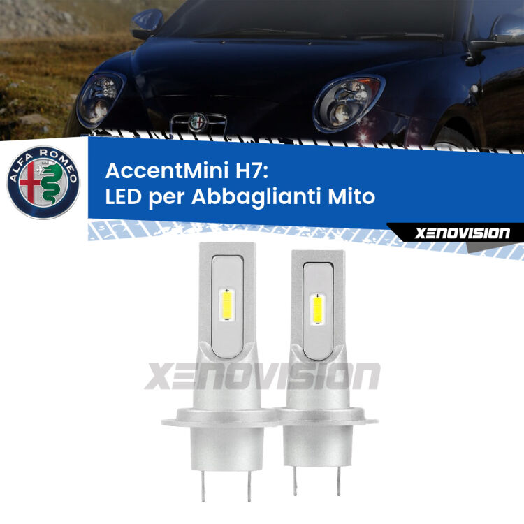 0 Abbaglianti LED H7 9,600Lumen per Alfa romeo Mito (955) 2008 -2018 Lampade H7 <strong>abbaglianti LED Alfa romeo Mito </strong><strong>955</strong><strong>.</strong> Coppia lampade senza ventola e ultracompatte per installazioni in fari senza spazi.