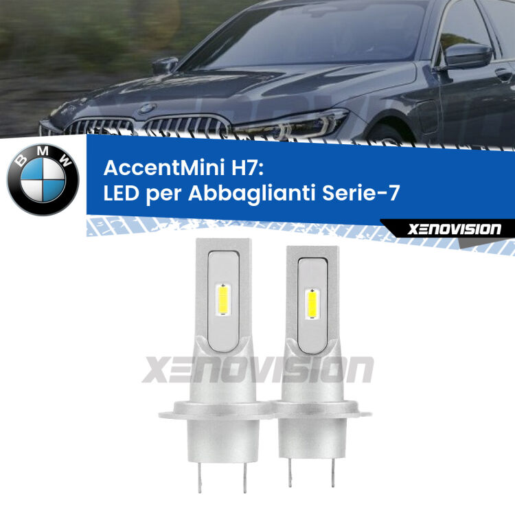 0 Abbaglianti LED H7 9,600Lumen per BMW Serie-7 (E65, E66, E67) 2001 -2008 Lampade H7 <strong>abbaglianti LED BMW Serie-7 </strong><strong>E65, E66, E67</strong><strong>.</strong> Coppia lampade senza ventola e ultracompatte per installazioni in fari senza spazi.