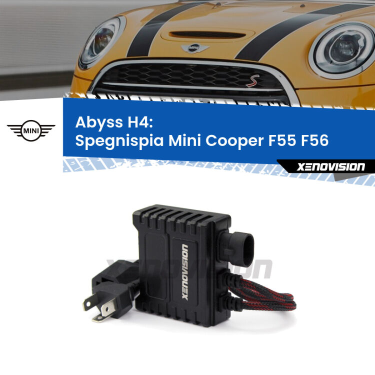 0 ABYSS: Kit Moduli Canbus LED H4 per Mini Cooper F55 F56 2013 - 2017 Kit moduli super-canbus digitali spegnispia per kit led H4 per Mini Cooper</strong> F55 F56 2013 - 2017. Da collegare in batteria.