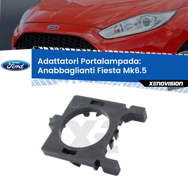 0 Adattatori portalampada Xenon per Anabbaglianti Fiesta (fari a parabola) Coppia adattatori portalampada LED per Anabbaglianti Ford Fiesta