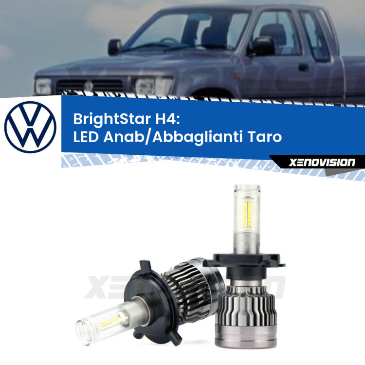 <strong>Kit Anabbaglianti LED per VW Taro</strong>  1989 - 1997</strong>: 24.000Lumen, canbus, fatti per durare. Qualità Massima Garantita.