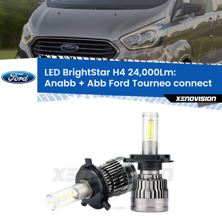 <strong>Kit Anabbaglianti LED per Ford Tourneo connect</strong>  2002 - 2013</strong>: 24.000Lumen, canbus, fatti per durare. Qualità Massima Garantita.