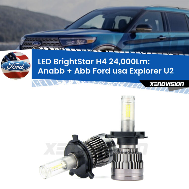 <strong>Kit Anabbaglianti LED per Ford usa Explorer</strong> U2 1995 - 2001</strong>: 24.000Lumen, canbus, fatti per durare. Qualità Massima Garantita.