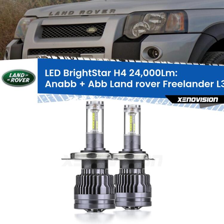 <strong>Kit Anabbaglianti LED per Land rover Freelander</strong> L314 a parabola singola</strong>: 24.000Lumen, canbus, fatti per durare. Qualità Massima Garantita.
