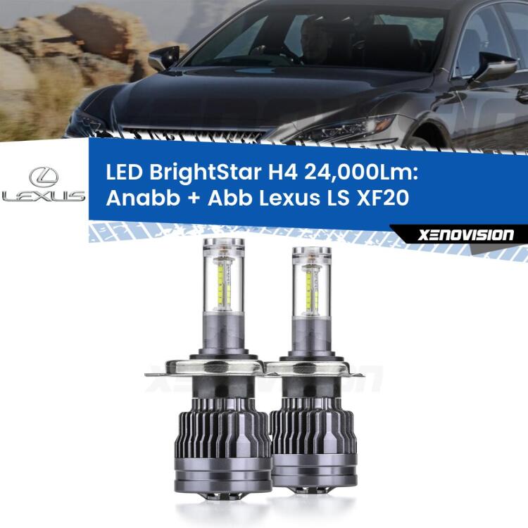 <strong>Kit Anabbaglianti LED per Lexus LS</strong> XF20 1994 - 1998</strong>: 24.000Lumen, canbus, fatti per durare. Qualità Massima Garantita.