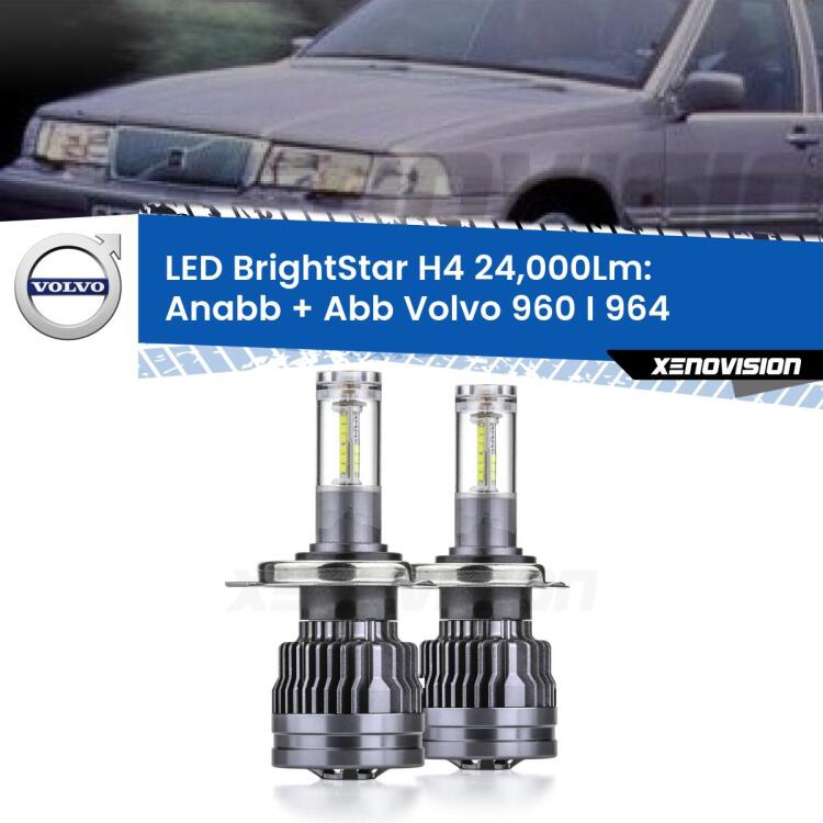 <strong>Kit Anabbaglianti LED per Volvo 960 I</strong> 964 1990 - 1994</strong>: 24.000Lumen, canbus, fatti per durare. Qualità Massima Garantita.