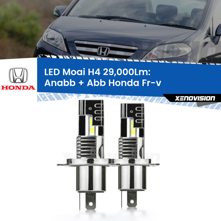 0 Anabbaglianti LED H4 29,000Lm per Honda Fr-v 2004 - 2009 <strong>Kit Anabbaglianti LED per Honda Fr-v</strong> 2004 - 2009</strong>: 29.000Lumen, canbus, fatti per durare. Qualità Massima Garantita.