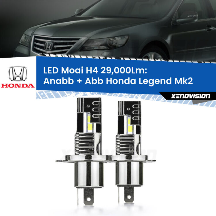 0 Anabbaglianti LED H4 29,000Lm per Honda Legend Mk2 1991 - 1996 <strong>Kit Anabbaglianti LED per Honda Legend</strong> Mk2 1991 - 1996</strong>: 29.000Lumen, canbus, fatti per durare. Qualità Massima Garantita.