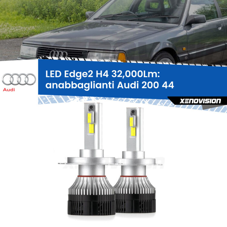 <p><strong>Kit anabbaglianti LED H4 per Audi 200</strong> 44 1983 - 1991. </strong>Potenza smisurata, taglio di luce perfetto. Super canbus. Qualità Massima.</p>