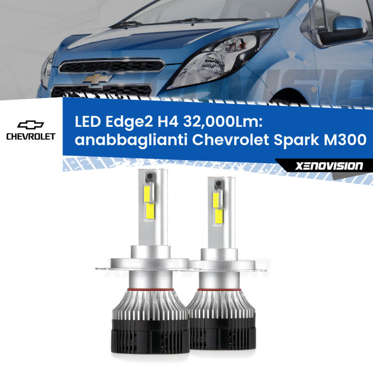 Anabbaglianti LED H4 32,000Lm per Chevrolet Spark M300 2009 - 2016 <p><strong>Kit anabbaglianti LED H4 per Chevrolet Spark</strong> M300 2009 - 2016. </strong>Potenza smisurata, taglio di luce perfetto. Super canbus. Qualità Massima.</p>