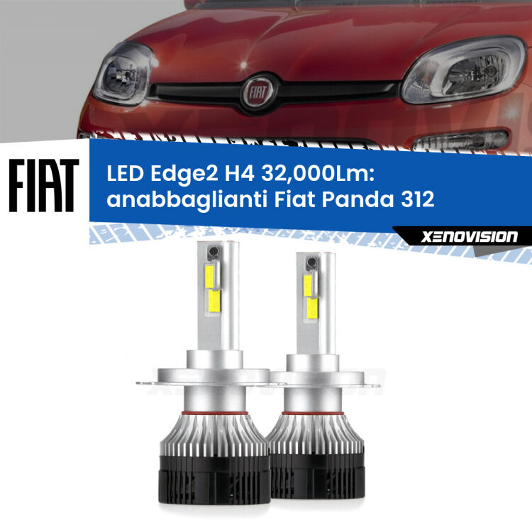 0 Anabbaglianti LED H4 32,000Lm per Fiat Panda 312 2012 in poi <p><strong>Kit anabbaglianti LED H4 per Fiat Panda</strong> 312 2012 in poi. </strong>Potenza smisurata, taglio di luce perfetto. Super canbus. Qualità Massima.</p>