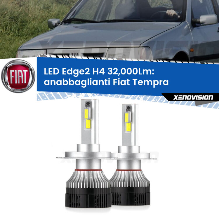 <p><strong>Kit anabbaglianti LED H4 per Fiat Tempra</strong>  1990 - 1996. </strong>Potenza smisurata, taglio di luce perfetto. Super canbus. Qualità Massima.</p>