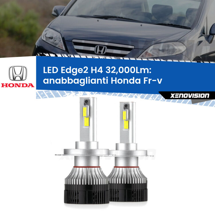 Anabbaglianti LED H4 32,000Lm per Honda Fr-v 2004 - 2009 <p><strong>Kit anabbaglianti LED H4 per Honda Fr-v</strong> 2004 - 2009. </strong>Potenza smisurata, taglio di luce perfetto. Super canbus. Qualità Massima.</p>