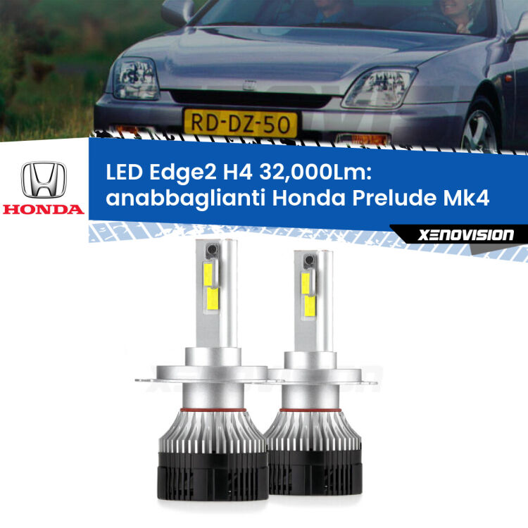 Anabbaglianti LED H4 32,000Lm per Honda Prelude Mk4 1992 - 1996 <p><strong>Kit anabbaglianti LED H4 per Honda Prelude</strong> Mk4 1992 - 1996. </strong>Potenza smisurata, taglio di luce perfetto. Super canbus. Qualità Massima.</p>