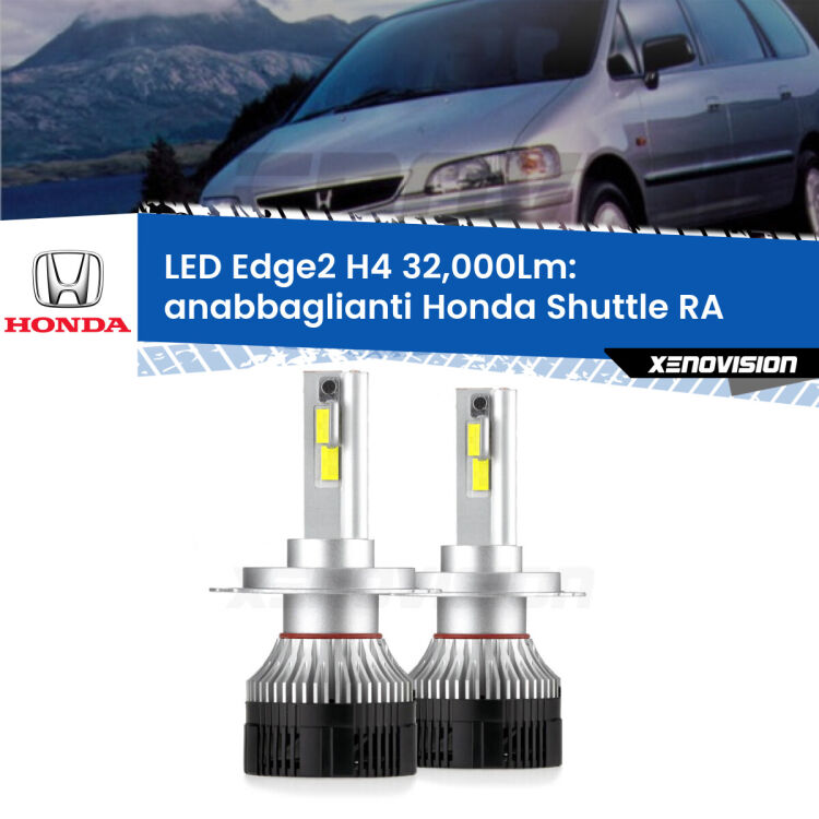 Anabbaglianti LED H4 32,000Lm per Honda Shuttle RA 1994 - 2004 <p><strong>Kit anabbaglianti LED H4 per Honda Shuttle</strong> RA 1994 - 2004. </strong>Potenza smisurata, taglio di luce perfetto. Super canbus. Qualità Massima.</p>