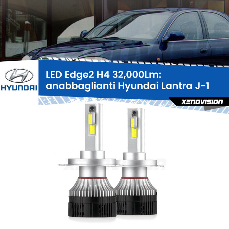 <p><strong>Kit anabbaglianti LED H4 per Hyundai Lantra</strong> J-1 1990 - 1995. </strong>Potenza smisurata, taglio di luce perfetto. Super canbus. Qualità Massima.</p>