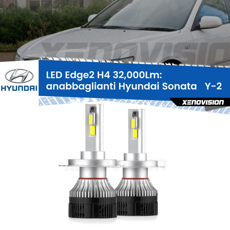 Anabbaglianti LED H4 32,000Lm per Hyundai Sonata   Y-2 1988 - 1993 <p><strong>Kit anabbaglianti LED H4 per Hyundai Sonata  </strong> Y-2 1988 - 1993. </strong>Potenza smisurata, taglio di luce perfetto. Super canbus. Qualità Massima.</p>