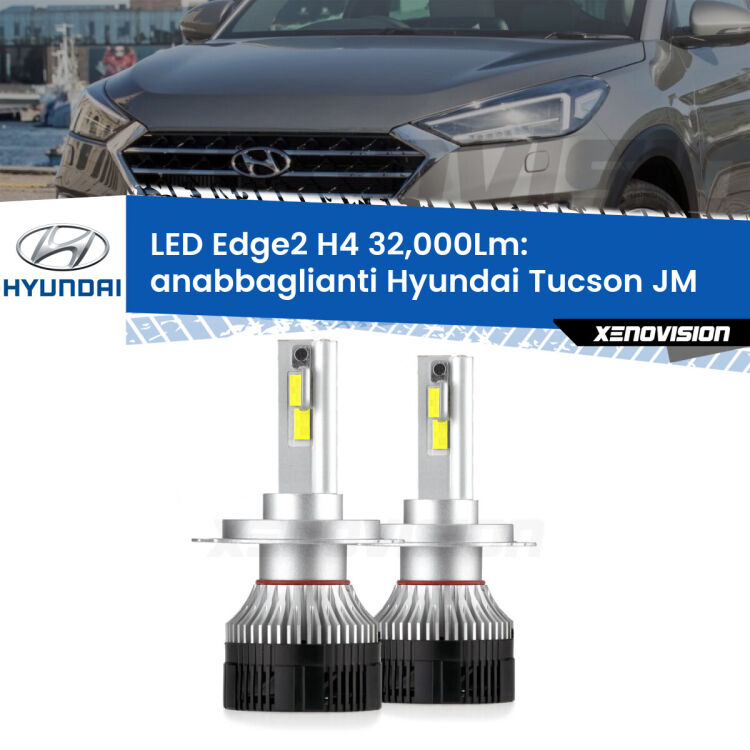 0 Anabbaglianti LED H4 32,000Lm per Hyundai Tucson JM prima serie <p><strong>Kit anabbaglianti LED H4 per Hyundai Tucson</strong> JM prima serie. </strong>Potenza smisurata, taglio di luce perfetto. Super canbus. Qualità Massima.</p>
